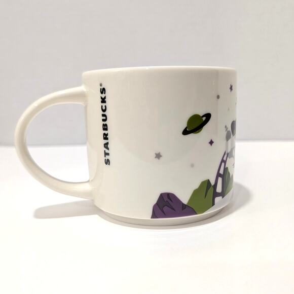 Starbucks Coffee Mug Magic Kingdom 'You Are Here' 14oz No Box - Picture 4 of 9